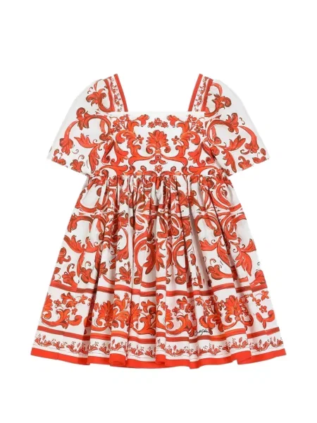Sukienka dziecięca Dolce And Gabbana biała