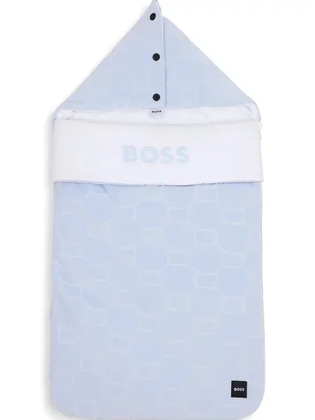BOSS spací vak dojčenský s bavlnou modrá