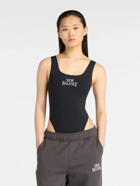Майка New Balance Trackside Bodysuit чорний