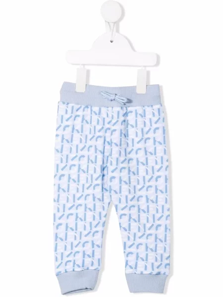 Legginsy dziecięce Kenzo niebieskie