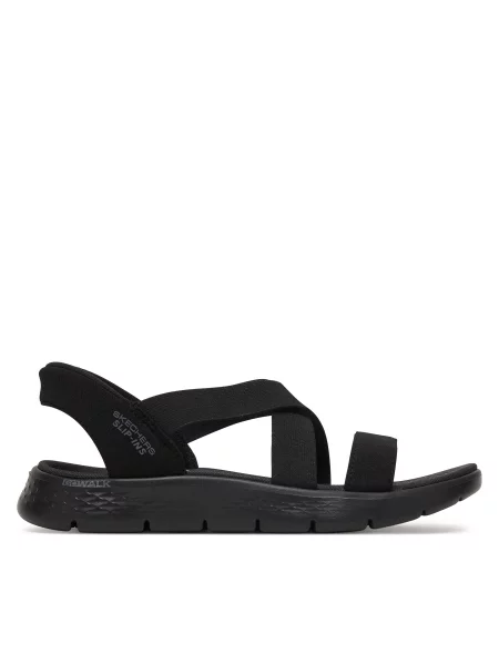 Skechers Sandali Go Walk Flex Sandal Glimmer črna