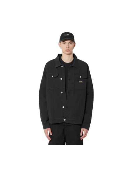 Stan Ray kurtka jeansowa TRUCKER JACKET LINED przejściowa czarny
