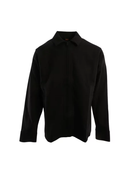 Bluza dresowa z mieszanki bawełny o kroju regular fit model PE_TWIST' Boss Orange czarna