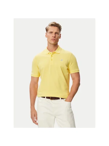 Beverly Hills Polo Club Pólóing Regular Fit sárga