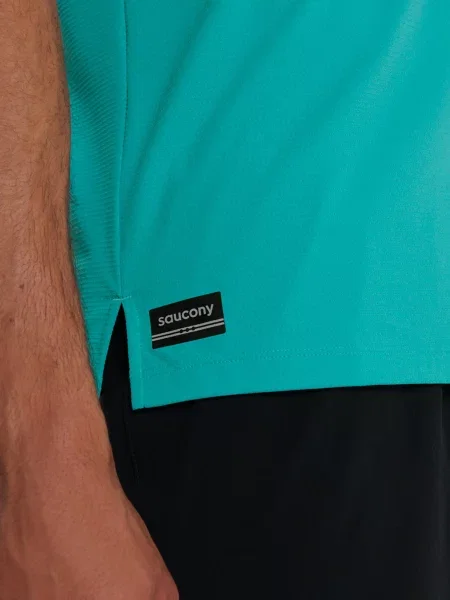 Спортивна футболка Saucony бірюзовий