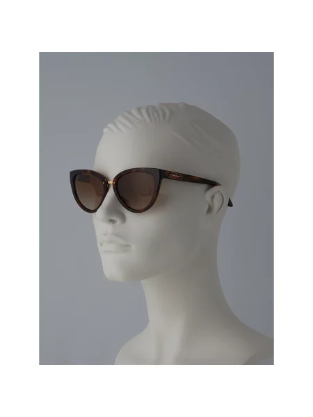 Okulary przeciwsłoneczne Ralph Lauren brązowe