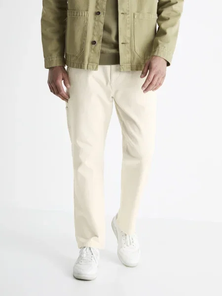 Kalhoty Celio bílé