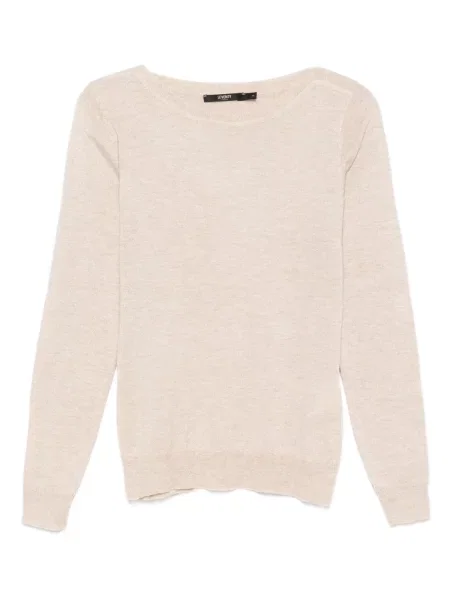 Długa bluzka Seventy prążkowana złota