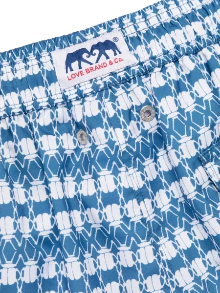 Kupaće gaće Love Brand & Co. s printom plava