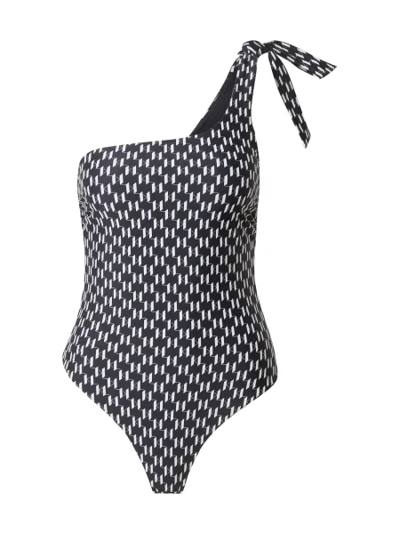 KARL LAGERFELD Bikiny čierna
