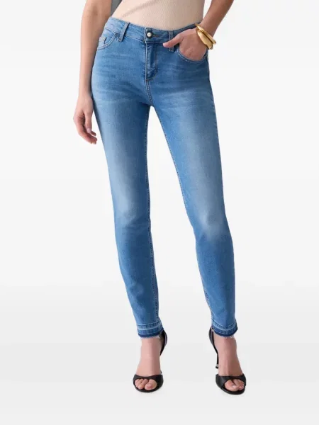 Слаб дънки skinny fit Liu Jo синьо