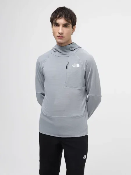 The North Face Кофта Поліестер/еластан сірий