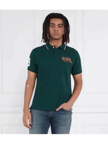 POLO RALPH LAUREN Tenisz póló | Custom slim fit zöld