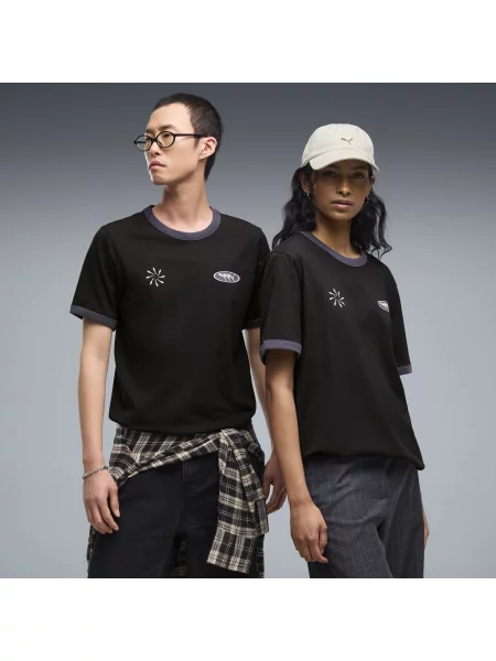Koszulka unisex FUTURE.PUMA.ARCHIVE z lamÃ³wkÄ… OdzieÅ¼ S czarny