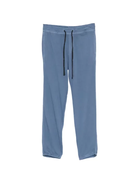 Pantaloni sport James Perse din material terry albastru