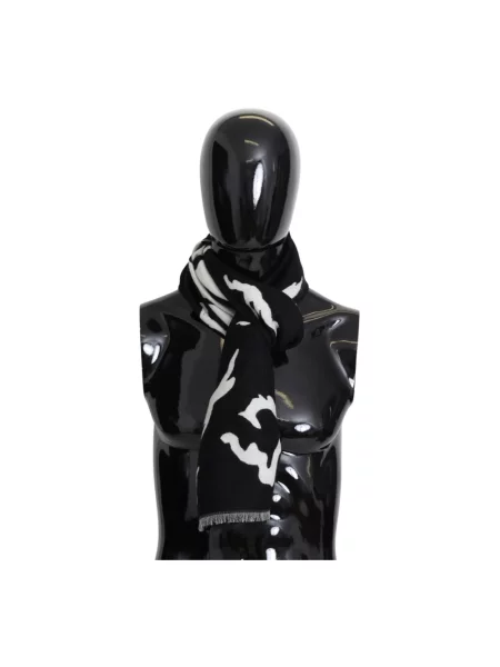 Szal Givenchy wełniana elegancka czarna