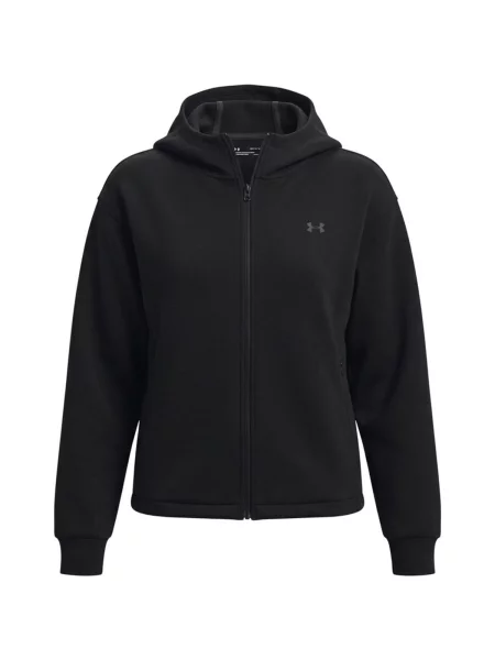 Fleecová fleecová mikina Under Armour čierna
