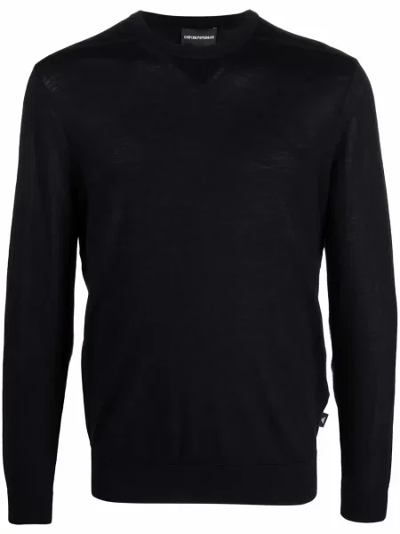 Pulover Emporio Armani albastru