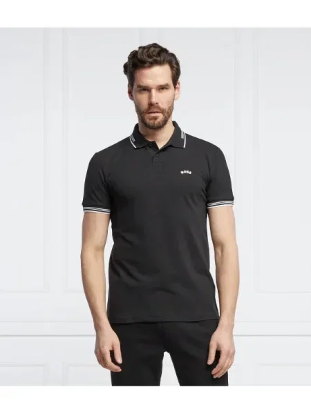 Tricou Boss Orange stretch negru