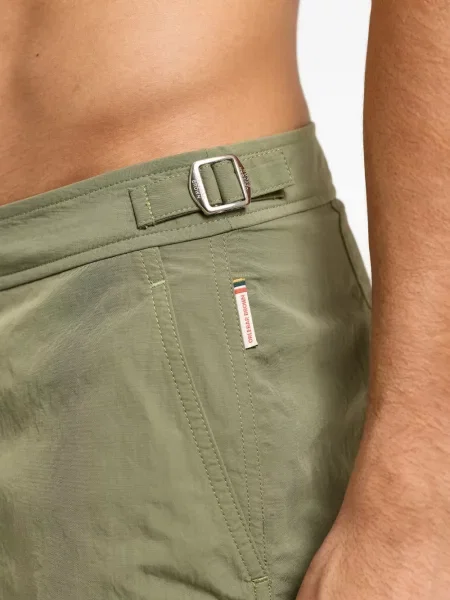 Slip de baie Orlebar Brown cu cataramă verde