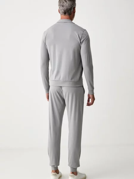 BOSS BLACK Trening Long Set gri