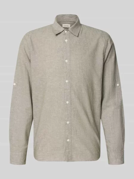 Koszula casualowa o kroju regular fit z kołnierzykiem typu kent model ABAN' Blend