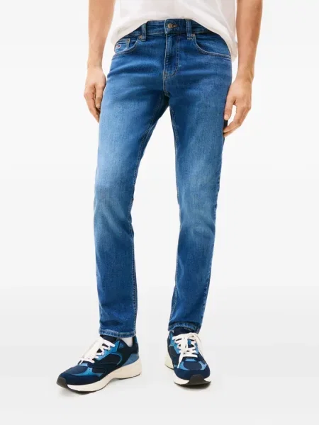 Blugi Tommy Jeans cu 5 buzunare albastru