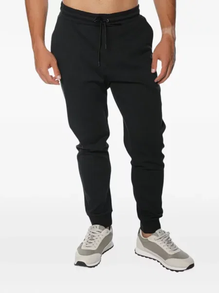 Pantaloni de jogging Michael Kors cu autograf negru