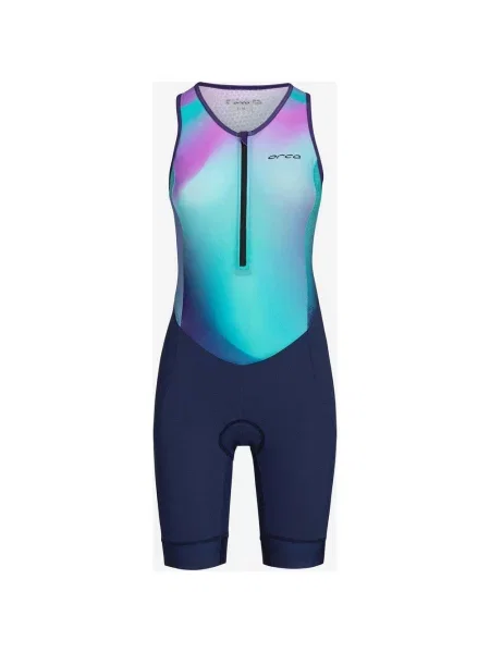 Kombinezon pływacki Orca Athlex Race Suit V2 niebiesko-liliowy M niebieski