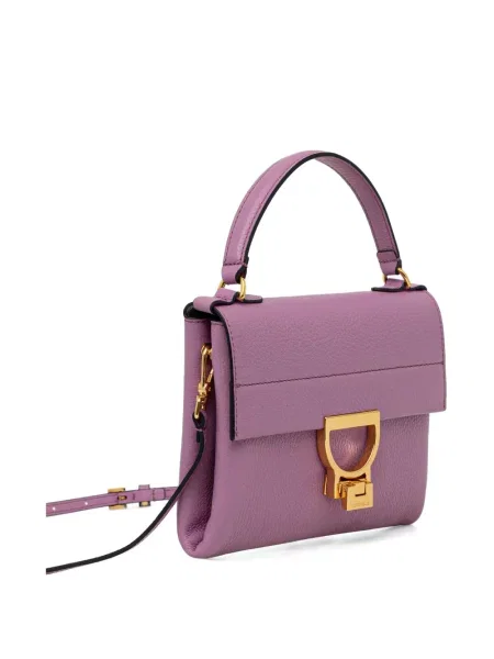 Mini geantă messenger Coccinelle mini violet