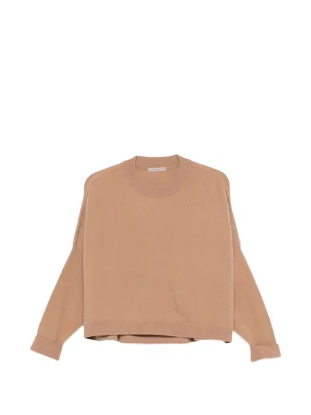Pulover Alberta Ferretti cu decolteu rotund lung