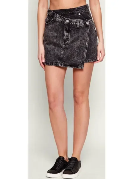 Hugo Blue De blugi fustă negru