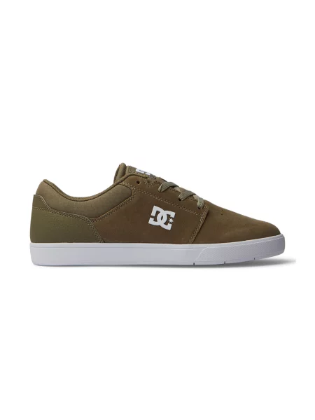 DC Shoes Crisis 2 Olive White Mężczyźni Buty sportowe DC Shoes Brązowy Size: białe