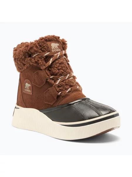 Ghete pentru femei Sorel Out N About IV Chillz Wp dark auburn/blue albastru