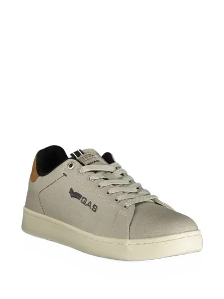 Sneakerși Gas cu imagine gri
