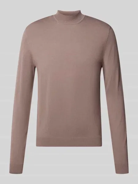 Sweter o kroju regular fit z mieszanki model San Marc-CV' Hugo