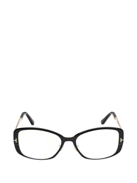Ochelari de soare Tom Ford Eyewear cu imprimeu geometric negru