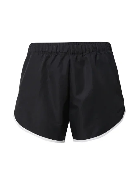 NU-IN Pantaloni sport negru alb