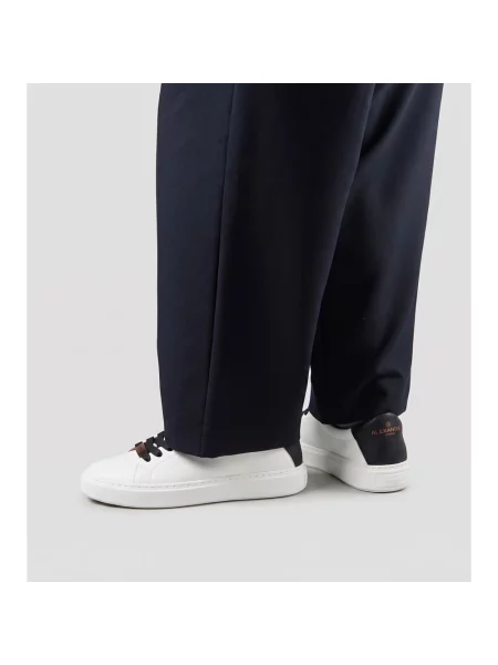 Sneakersy Alexander Smith skórzane białe