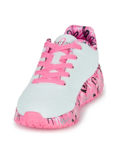 Pantofi copii Skechers alb