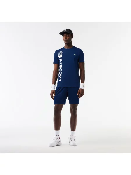 Lacoste Tennis x Daniil Medvedev Regular Fit T-shirt синя