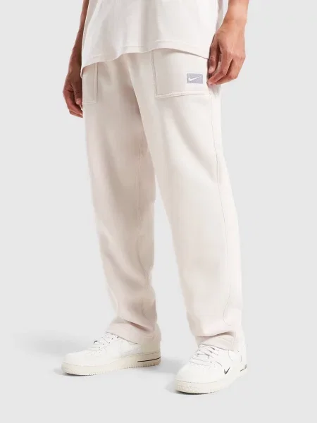 Nike Spodnie Nsw Sf Bb Club Oh beżowe