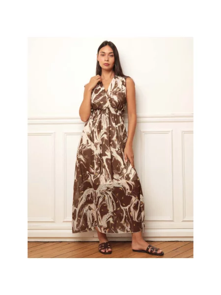 Rochie La Modeuse maro
