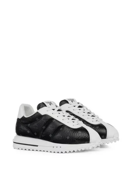 Sneakerși Mcm cu imagine negru