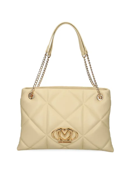 Geantă Love Moschino cu aplicații