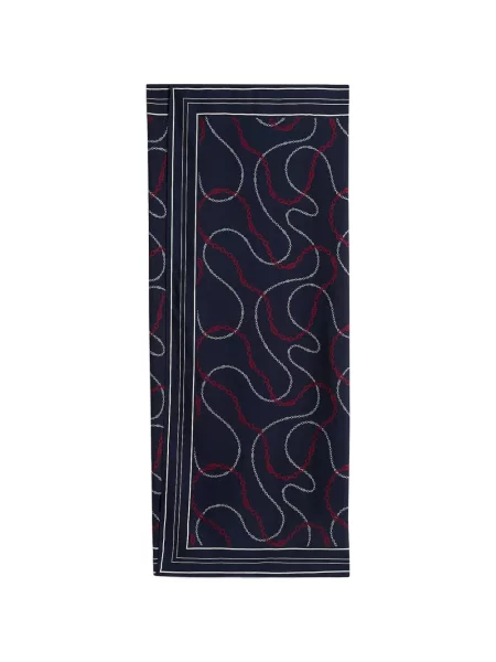 Colier Tommy Hilfiger cu imagine albastru