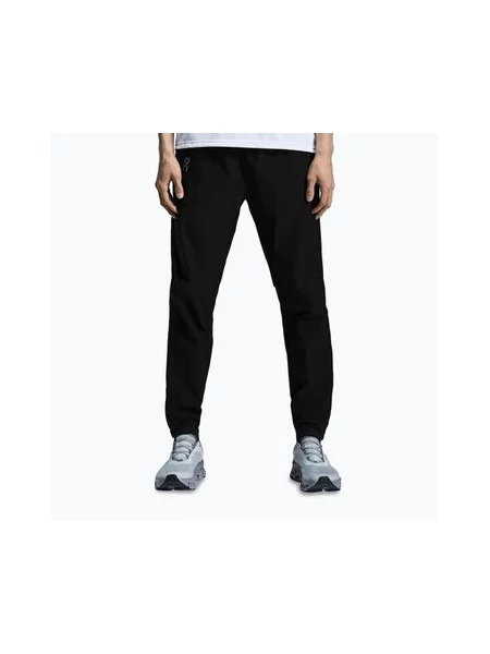 Спортивные штаны On Running для бега черные