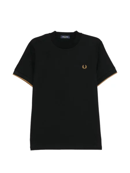 Tricou Fred Perry plasă negru