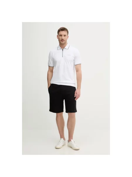 Dzianinowe bermudy Trussardi czarne