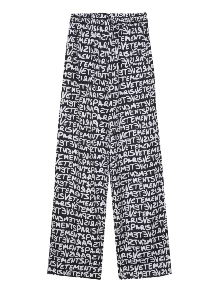 Raštuotos kelnės Vetements